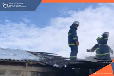 Հրդեհ չշահագործվող տնակի տանիքում