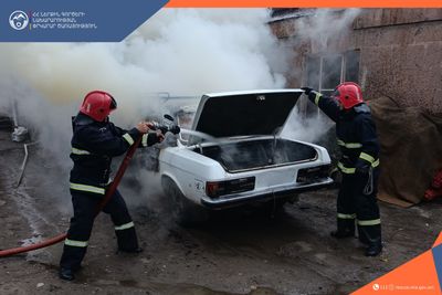 Այրվել է ավտոմեքենա․ տուժածներ չկան