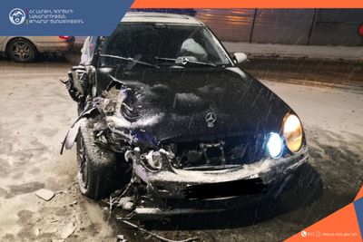 Բախվել են ավտոմեքենաներ․ կա տուժած