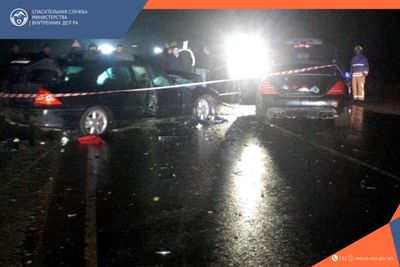 Столкнулись автомобили есть один погибший