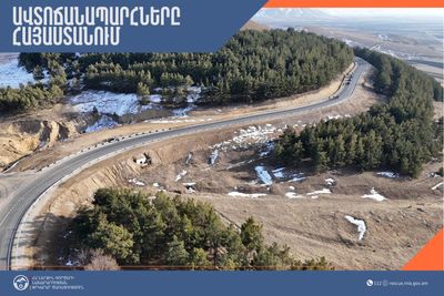 ՀՀ տարածքում ավտոճանապարհները հիմնականում անցանելի են