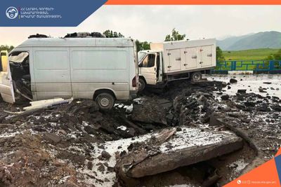 Փլուզում Երևան-Սևան ավտոճանապարհին․ տուժածներ չկան