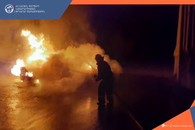 Այրվել է ավտոմեքենա․ տուժածներ չկան