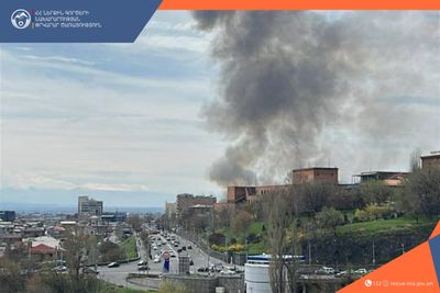 Հրդեհի ահազանգ Երևան քաղաքի Իսակովի պողոտայում (թարմացված)