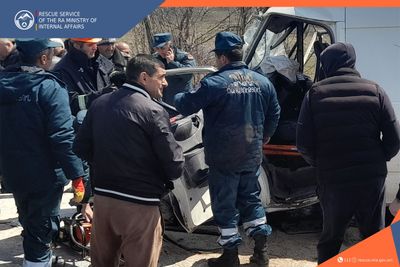 RTA on Yerevan-Sevan roadway