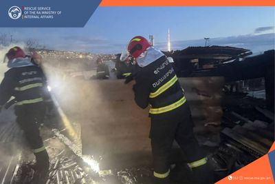 Fire on Sero Khanzadyan Street was extinguished