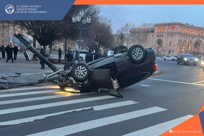 Բախվել են ավտոմեքենաներ․ կա տուժած