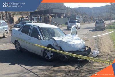 ДТП на автодороге Дилижан-Иджеван: есть пострадавший