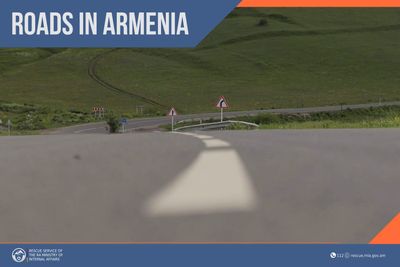Roads are mainly passable in the Republic of Armenia