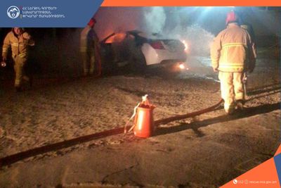 Այրվել է ավտոմեքենա