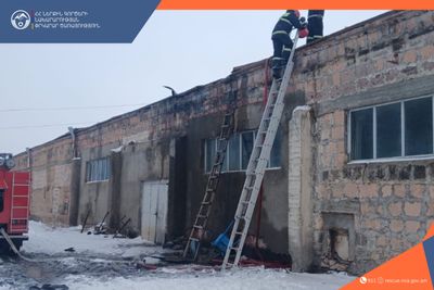 Հրդեհ Վարդենիս քաղաքում․ հրշեջ-փրկարարները կանխել են կրակի տարածումը