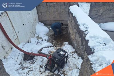 Փրկարարները հեռացրել են մոտ 50 տոննա ջուր