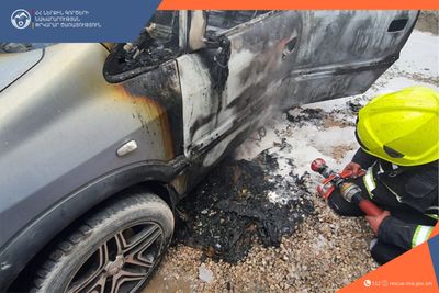 Այրվել է ավտոմեքենա․ տուժածներ չկան