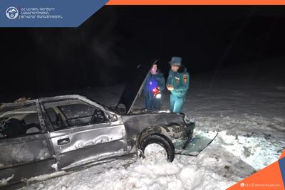 Քաջարան-Մեղրի ավտոճանապարհին տեղի է ունեցել ՃՏՊ