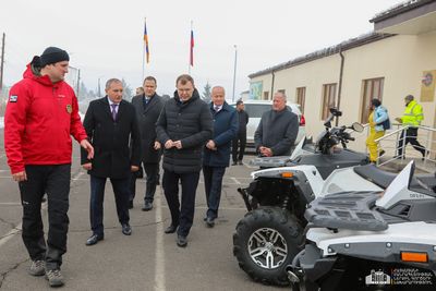 Սցենարային վերապատրաստումներում փրկարար ջոկատները օպերատիվորեն արձագանքել են յուրաքանչյուր դեպքին. Արամ Ղազարյանն ու Վյաչեսլավ Բուտկոն հետևել են ցուցադրական վարժանքին