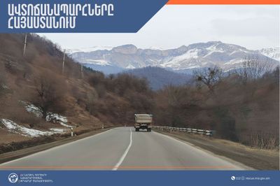ՀՀ տարածքում ավտոճանապարհները հիմնականում անցանելի են
