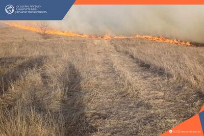 Գոգավան բնակավայրում բռնկված հրդեհը մարվել է․ կանխվել է հրդեհի տարածումը