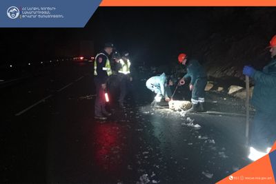 Քարաթափումներ Երևան-Մեղրի ավտոճանապարհի 122-րդ և 112-րդ կմ-ներին․ երթևեկությունը վերականգնվել է