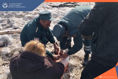 Փրկարարները օգնության են հասել ոտքը վնասած քաղաքացուն