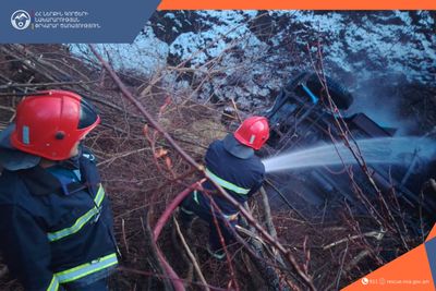 Բեռնատարը դուրս է եկել երթևեկելի հատվածից և գլորվել ձորը․ կա տուժած