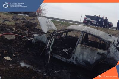 Այրվել է ավտոմեքենա․ կան տուժածներ