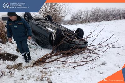 ՃՏՊ Երևան-Մեղրի ավտոճանապարհին․ տուժածներ չկան