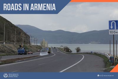 Roads are mainly passable in the Republic of Armenia