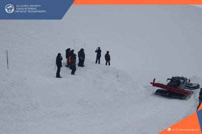 Փրկարարները հայտնաբերել են ձնահյուսի տակ մնացած քաղաքացու դին