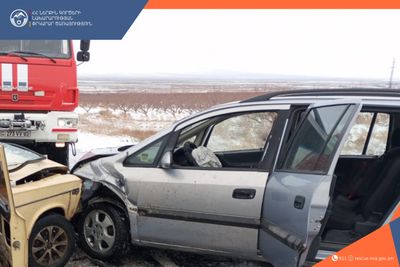 Բախվել են ավտոմեքենաներ․ կան տուժածներ