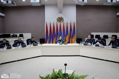 Ապահովել աղետների ռիսկի կառավարման ռազմավարության գործողությունների ծրագրի շարունակականությունն ու վեր հանել առկա խնդիրները. Փրկարար ծառայությունում տեղի է ունեցել ներգերատեսչական աշխատանքային խմբի նիստ