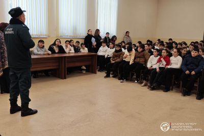 Բնակչության անվտանգության ապահովումը որպես առաջնահերթություն. Փրկարար ծառայությունն անցկացրել է «Ճանաչենք մեր դպրոցները. անվտանգ մուտք և ելք» խորագրով միջոցառումներ