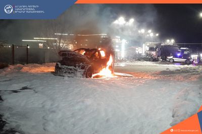 Այրվել է ավտոմեքենա