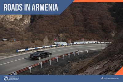 Roads are mainly passable in the Republic of Armenia