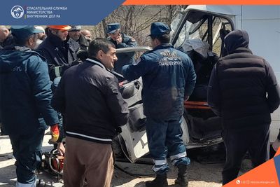 ДТП на автодороге Ереван-Севан