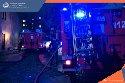 Ազատության պողոտայում բռնկված հրդեհը մարվել է․ հրշեջ-փրկարարներին հաջողվել է կանխել հրդեհի տարածումը դեպի հարակից շենքեր (թարմացված)