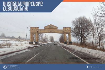 ՀՀ տարածքում ավտոճանապարհները հիմնականում անցանելի են