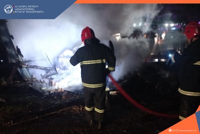 Հրդեհ Արճիս գյուղում