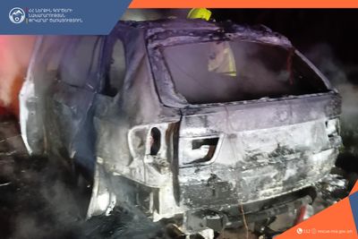 Այրվել է ավտոմեքենա․ տուժածներ չկան