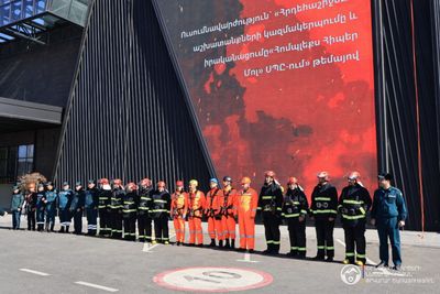 Փրկարար ծառայությունը հրդեհաշիջման հատուկ տակտիկական ուսումնավարժություն է անցկացրել առևտրաժամանցային կենտրոններից մեկում