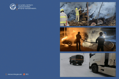 Փրկարար ծառայությունն ամփոփում է անցած շաբաթը